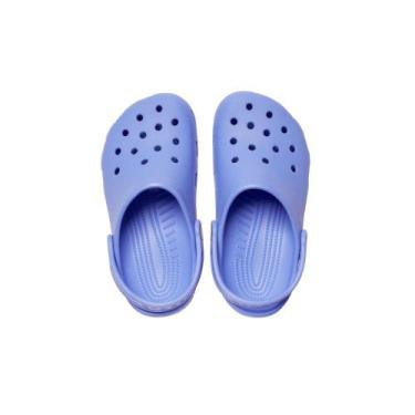 Imagem de Sandália crocs classic clog kids digital violet, 29, Digital violet