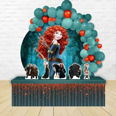 Imagem de KIT FESTA KIT FESTA PAINEL REDONDO Decoração Valente 1,50X150 - IMPAKT