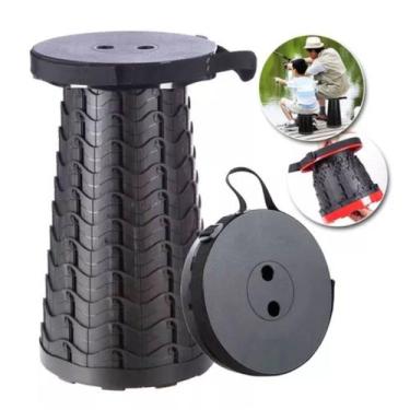 Imagem de Banqueta Banco Retrátil Portátil Pesca Praia Camping - MAGALU - JackSh