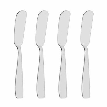 Imagem de Kit Espátula para Manteiga Só Qualidade 4 Peças Inox SQ-4303