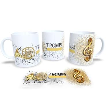 Imagem de Canecas de Porcelana Personalizadas Instrumentos Musicais - Estampa Su