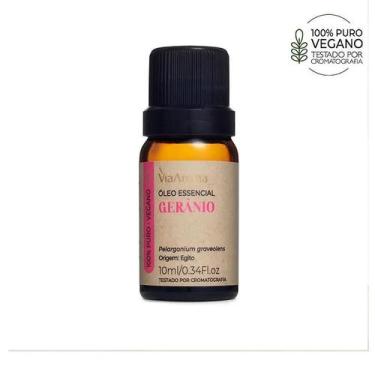 Imagem de Oleo essencial 10ml geranio - Via Aroma