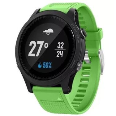 Imagem de Pulseira Para Garmin Fenix 5 6 935 945 Quickfit 22mm Silicone Várias C