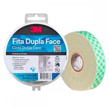 Imagem de Fita Dupla Face 3M Areas Umidas 19Mm X 5M Com Estojo