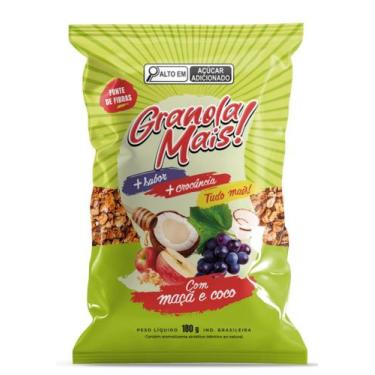Imagem de Granola Mais com maçã e coco 180g - Grings