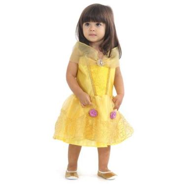 Imagem de Fantasia Bela Bebê Luxo - Disney Princesas, UNICA, P