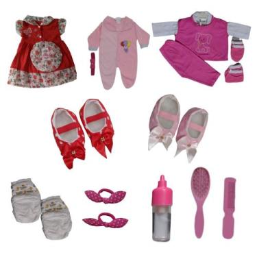 Imagem de Roupas e acessórios para boneca bebê reborn - Duda Baby Shop 