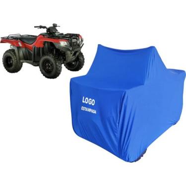 Imagem de Capa Alta Durabilidade Quadriciclo Honda Trx 420 FourTrax - Mz, Azul