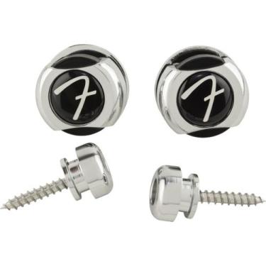 Imagem de Strap Lock Fender 0990818600 Prata Aço