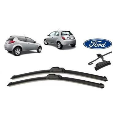 Imagem de Par de Palhetas Limpador de Parabrisa Dianteiro Ford Ka 1997/2009 - VX