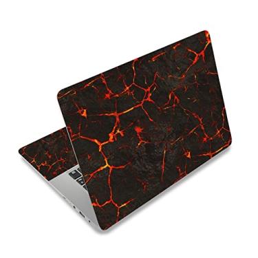 Imagem de Adesivo adesivo de vinil para laptop, 12" 13" 13" 13" 14" 15" 15" 15" 15,6" 15,6" película de laptop protetor de decalque de arte para HP Lenovo Compaq Apple Asus Acer (Fire Rock)