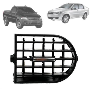 Imagem de Difusor Saída De Ar Palio ADV Strada 2013 Até 2020 Siena EL 2013 Até 2