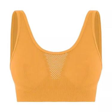 Imagem de Top Feminino Lupo Attack II Sem Costura de Alta Sustentação Sem Bojo A