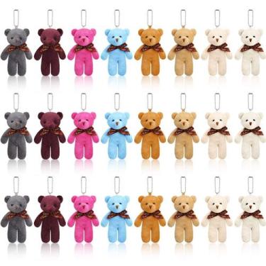 Imagem de Mini Ursos de Pelúcia Skylety (12cm) - Kit com 24 Unidades para Chavei