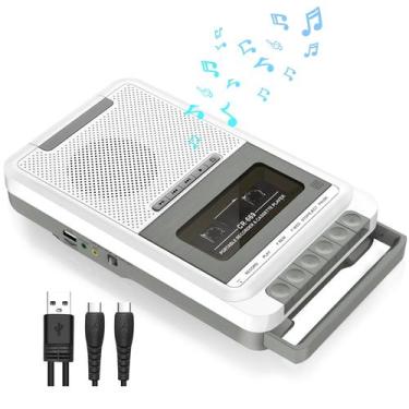 Imagem de Conversor de K7 Gracioso com Microfone - Branco