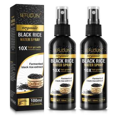 Imagem de Spray de Crescimento Capilar Vedora Organic Black Rice 200ml (Kit com 