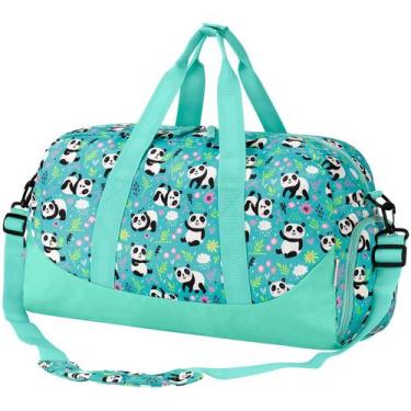 Imagem de Mochila Infantil Choco Mocha Panda Azul - 51x23x27cm - 1+ anos