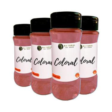 Imagem de Colorau Tempero Selecionado Qualidade Premium Pote com Dosador Kit 4 7
