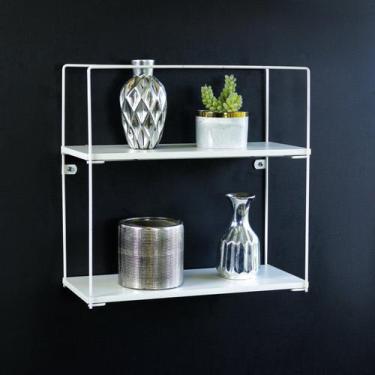 Imagem de Prateleira Aramada com Madeira Quadrada - Metaltru