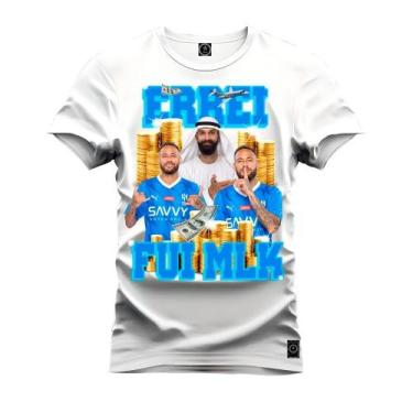 Imagem de Camiseta T-Shirt Unissex Eestampada Algodão Neymar Errei Fui mlk - NoB