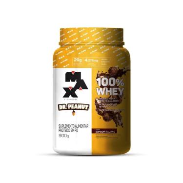 Imagem de 100% whey dr. peanut max 900G bombom italiano