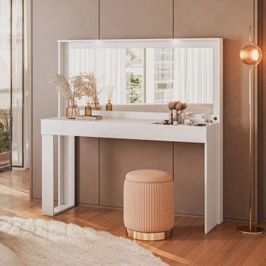 Imagem de Penteadeira Versa Home 135cm Cespelho e Porta Joias