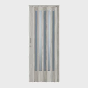 Imagem de Porta Sanfonada Pvc Plastporta 210x72cm Translucida Bcf