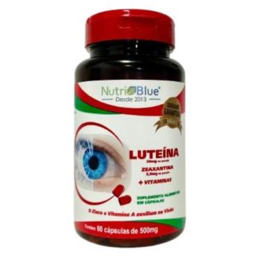 Imagem de Luteina zeaxantina astaxantina nutriblue 60 capsulas