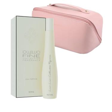 Imagem de Perfume F75 Luci Luci Feminino 50ml Floral C/Necessaire Bloqueira Maquiagem Original Com Nota Fiscal