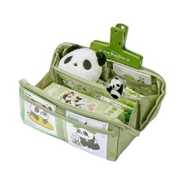 Imagem de Bolsa de Lápis Multifuncional de Grande Capacidade para Escola - Ideal