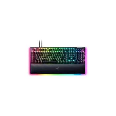 Imagem de Teclado Gamer Razer Blackwidow V4 Pro, Chroma RGB, Switch Amarelo.Layout Us, Preto - RZ0304681900