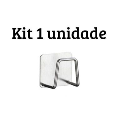 Imagem de Kit 5 Aço inoxidável Suporte Porta Esponja para bucha de pia Prateleir