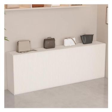 Imagem de Biombos e Divisórias Divisória De Papel Multifuncional E Prateleira De Armazenamento, Divisória De Privacidade Portátil E Dobrável Para Decoração De Home Office E Shopping Center(400~500x42x78cm)