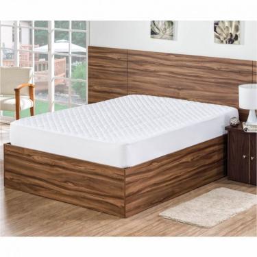 Imagem de Protetor para Colchão Queen Impermeável Branco