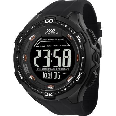 Imagem de Relógio X-Games Preto Digital Silicone Prova D`agua 100m