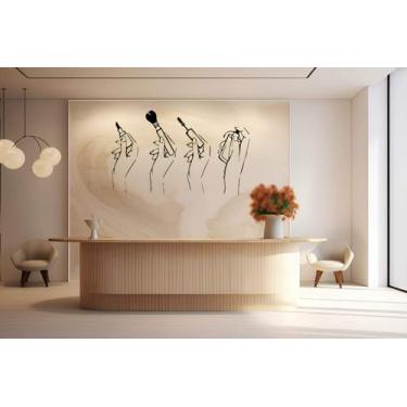 Imagem de Adesivo De Parede Salão De Beleza Mod07 - Lojinha Da Luc Adesivos