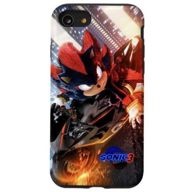 Imagem de Capa para iPhone SE (2020)/7/8 - Sonic The Hedgehog 3: Shadow Motorcyc