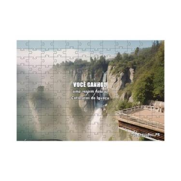 Imagem de Quebra-Cabeça Viagem dos Sonhos Personalizado 150 peças MDF - Coleção 