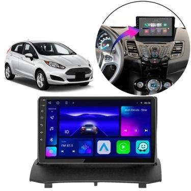 Imagem de Kit multimidia octa-core 9" fiesta 12/18 preto ford carplay - Android-