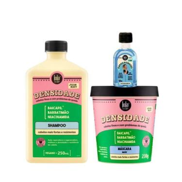 Imagem de Kit Lola Densidade Sh 250ml + Mascara 250ml + Danos Vorazes Óleo Repar