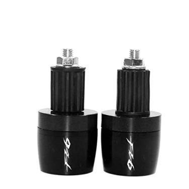 Imagem de Extremidades de manoplas de guidão de motocicleta, tampas de extremidade, acessórios deslizantes de peso para FZ6 FAZER FAZER600 FZ6S FZ6N FZ6S2 FZ6R S2 SJ6S FZ600