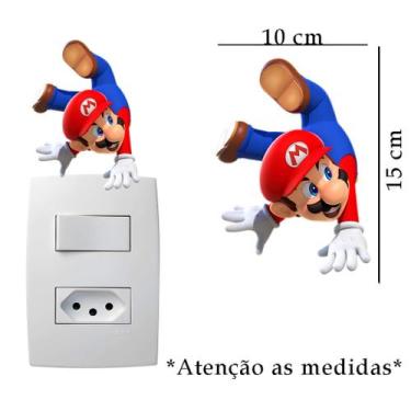 Imagem de Adesivo De Interruptor Mario Mod01 - Lojinha Da Luc Adesivos