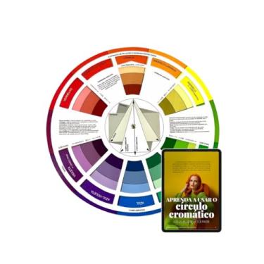 Imagem de Círculo Cromático em Português 13,5 cm + Manual Digital