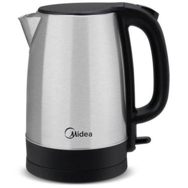 Imagem de Chaleira Eletrica Midea 1,7l 1600w Com Desligamento Automatico - Inox 110V