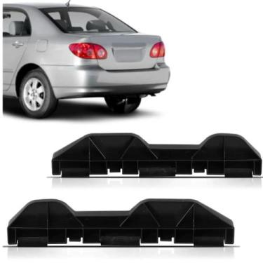 Imagem de Guia Parachoque Corolla 2003 2004 2005 2006 2007 Traseiro - Engekar, L