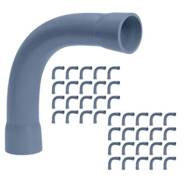 Imagem de KIT 40Un Curva 1pol C/Bolsa P/Condulete 90° PVC Antichamas (Cinza)