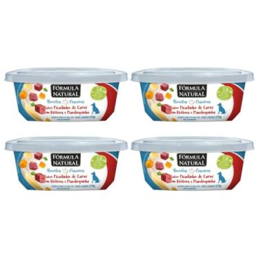 Imagem de Ração Úmida Formula Natural Receitas Caseiras Carne e Mandioquinha 270g 4 Unidades