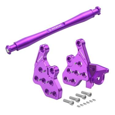 Imagem de NICECNC Kit de suporte de suporte roxo para pés compatível com Surron Light bee X Light bee S Light bee L1E compatível com Segway X160/ X260 See Fitment