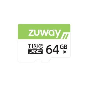 Imagem de Zuway Cartão de Memória MicroSD 64GB, Classe 10, U3, XC, 100MB/s, Alta Velocidade, para Câmera de Segurança e Drone