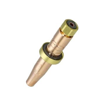 Imagem de RIVERWELD Ponta de corte de acetileno MC12 tamanho 3 e MC12-3 para cortador de oxigênio estilo Smith feito de cobre